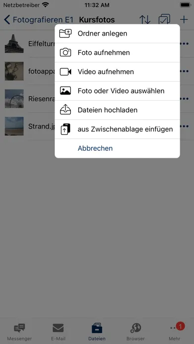 Ảnh chụp màn hình của vhs.cloud Messenger