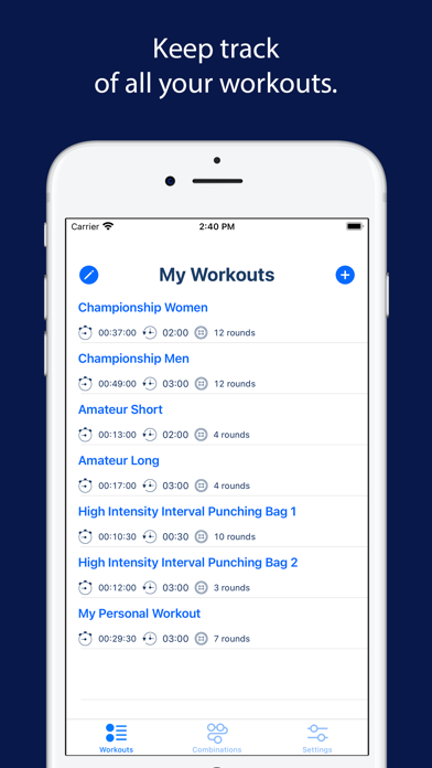 Boxing Coach Workout Timer应用截图