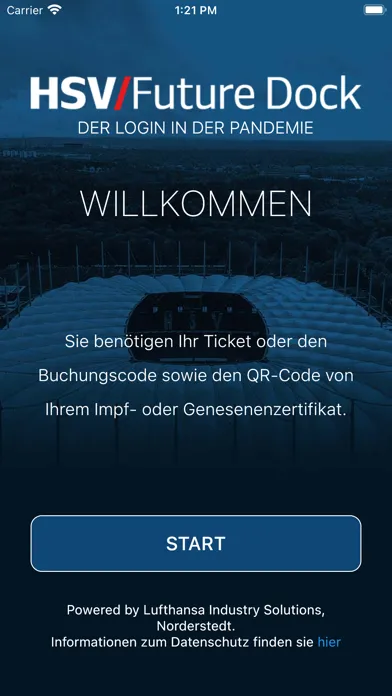 Capturas de tela do HFD Ticket Validator