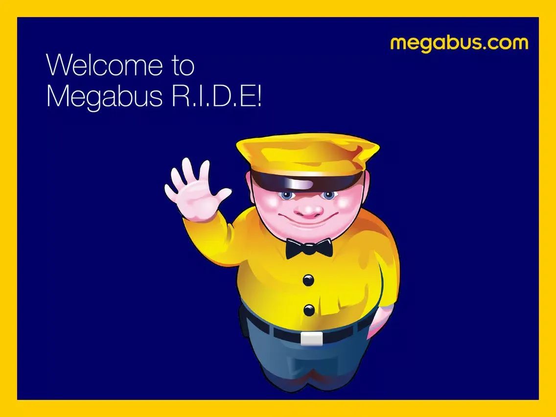 Megabus RIDE iPad  Ekran Görüntüleri