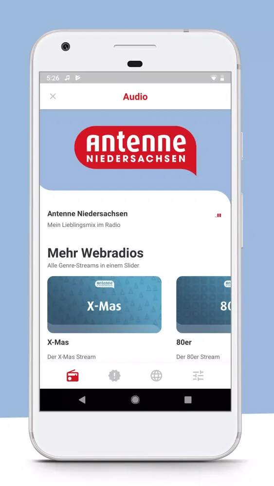 Captures d'écran de Antenne Niedersachsen