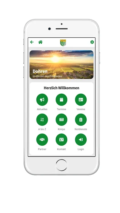 Tangkapan skrin Dohren App