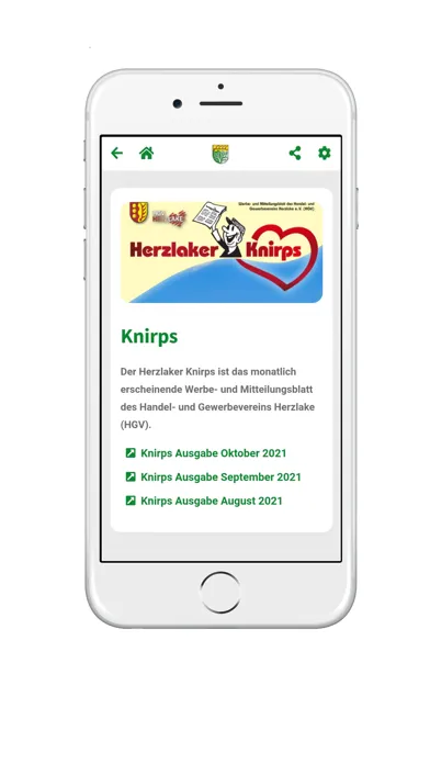 Tangkapan skrin Dohren App