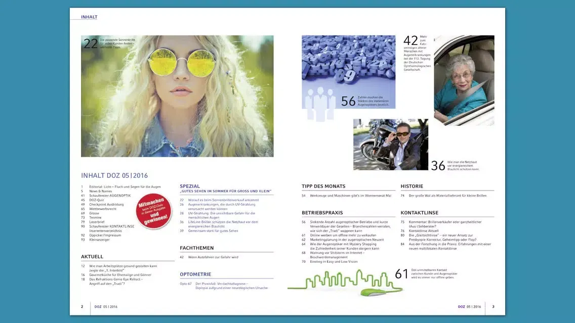 Capturas de tela do DOZ Optometrie & Fashion