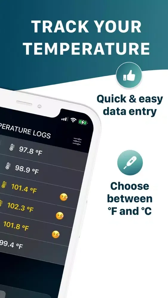 Thermometer Body Temperature Screenshots