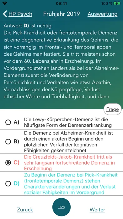 Capturas de tela do Heilpraktiker Psychotherapie