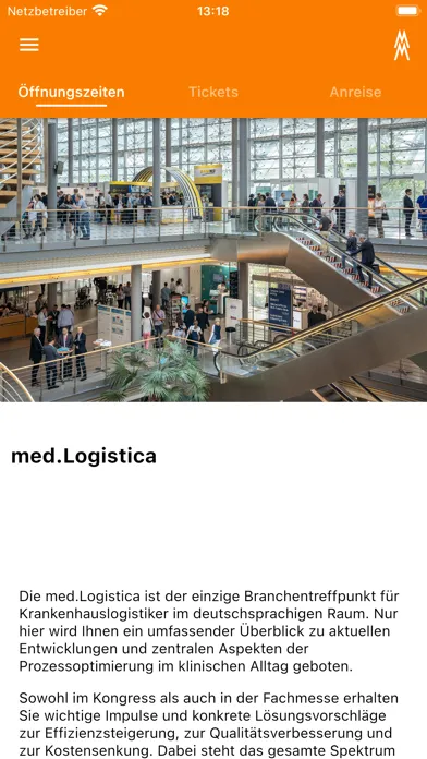 Captures d'écran de med.Logistica