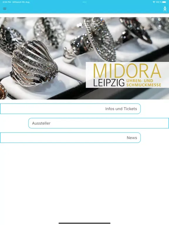 Zrzuty ekranu MIDORA Leipzig iPad 