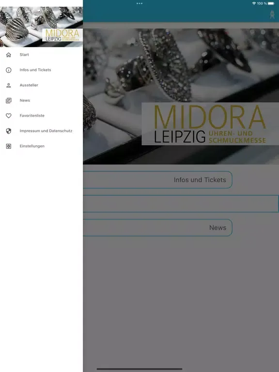 Zrzuty ekranu MIDORA Leipzig iPad 