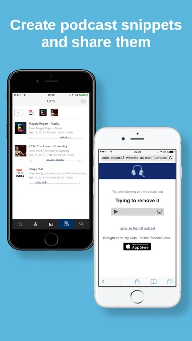 Tangkapan skrin Procast Podcast App - Podcasts