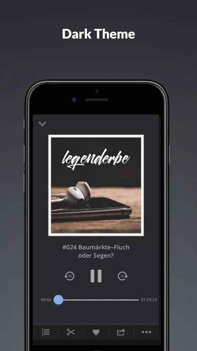 Tangkapan skrin Procast Podcast App - Podcasts