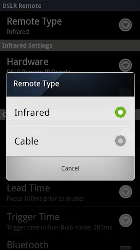 Capturas de pantalla de DSLR Remote