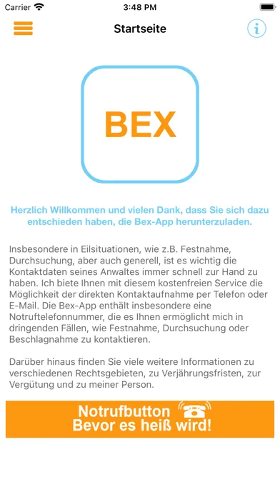 Скриншоты Rechtsanwalt Bex