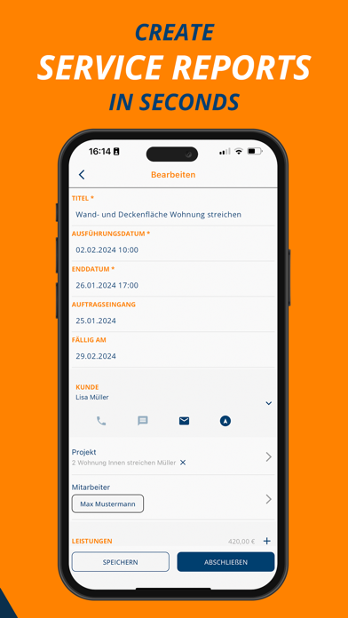 ADDIGO Service Report Ekran Görüntüleri