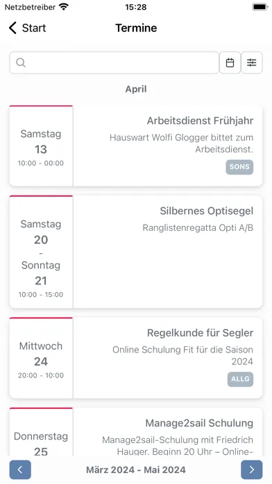 Deutscher Touring Yacht Club 스크린샷