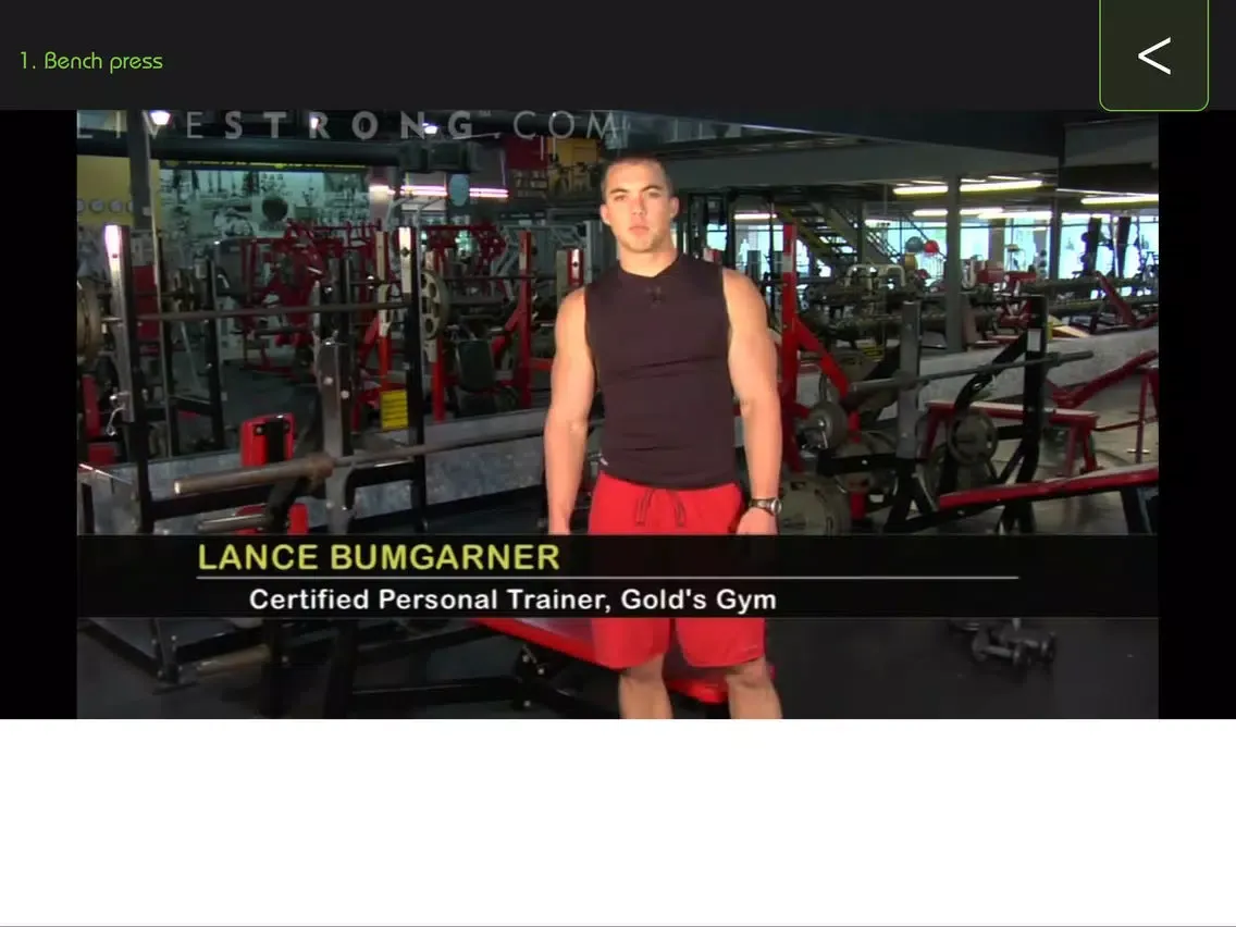 Capturas de tela do Trainingsplan zur Definition iPad 