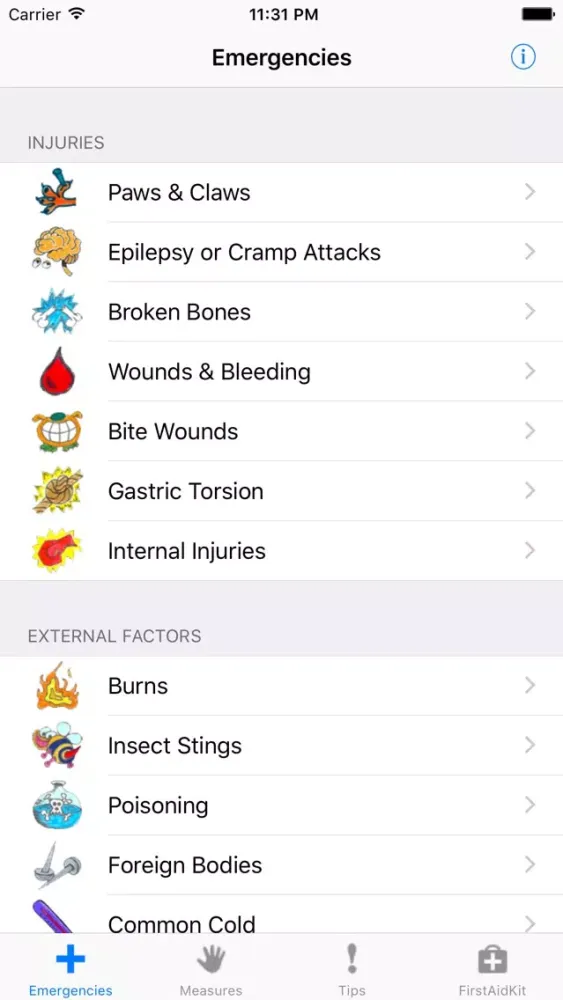 First Aid for Dogs Screenshots