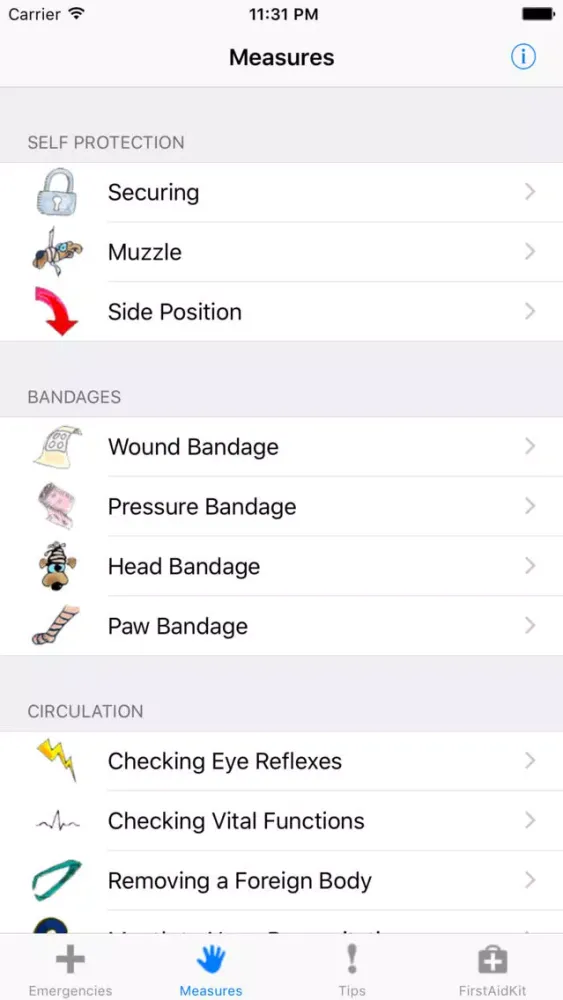 First Aid for Dogs Screenshots