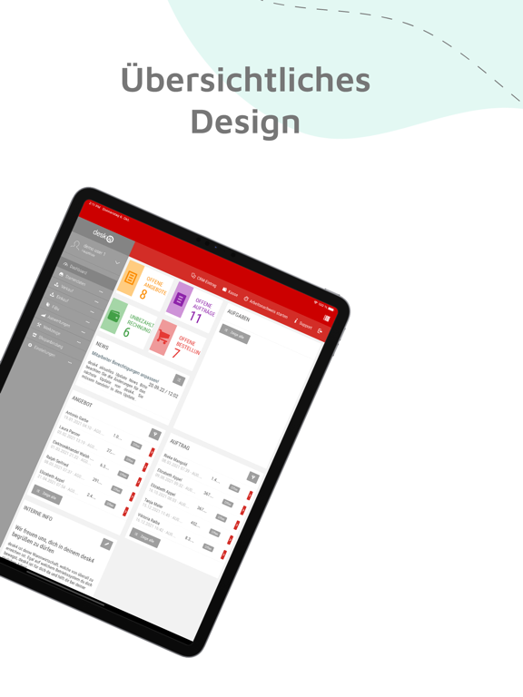 desk4 - Cloud Warenwirtschaft iPad  স্ক্রিনশট