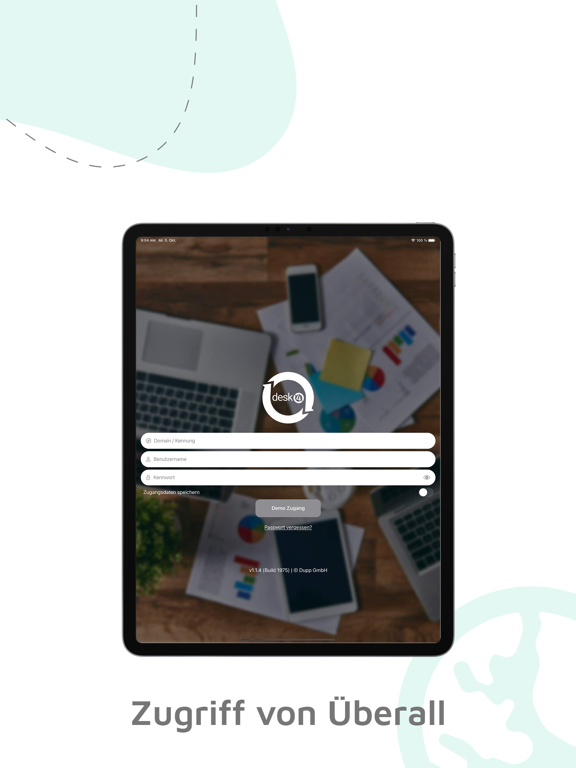 desk4 - Cloud Warenwirtschaft iPad  স্ক্রিনশট
