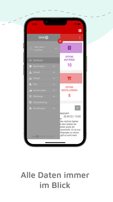 desk4 - Cloud Warenwirtschaft স্ক্রিনশট