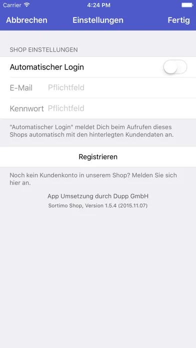 SORTIMO Onlineshop应用截图