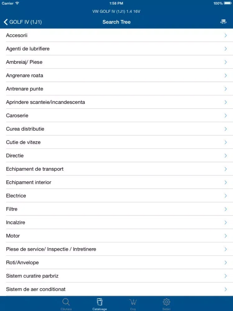 Capturas de tela do Autototal iPad 