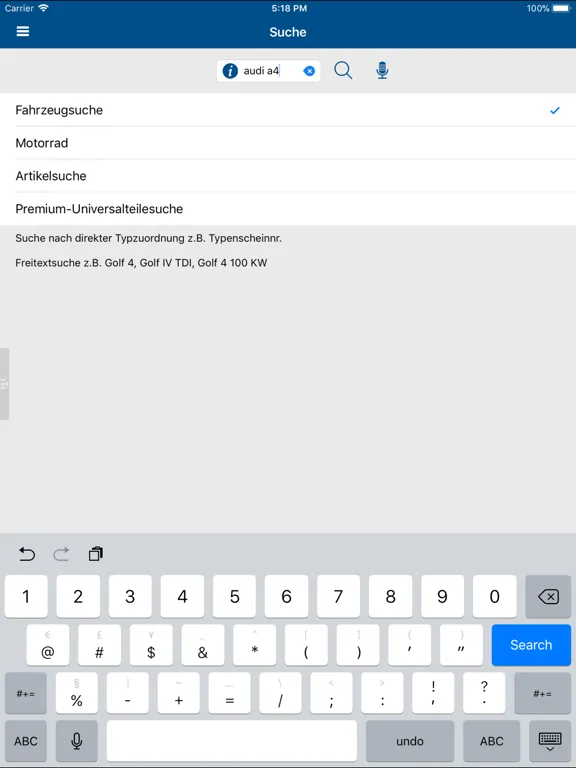 ESA Part Researcher iPad  Ekran Görüntüleri