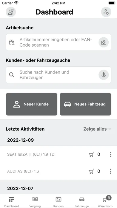 Screenshot di Next TecCat