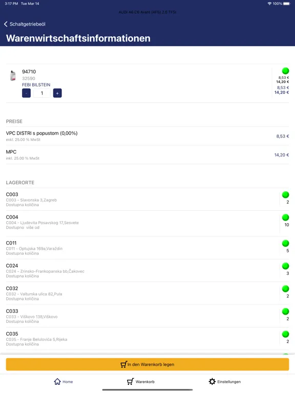 Screenshot di Tokić TKAT iPad 