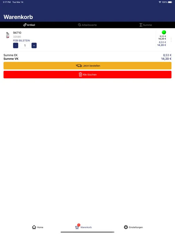Screenshot di Tokić TKAT iPad 
