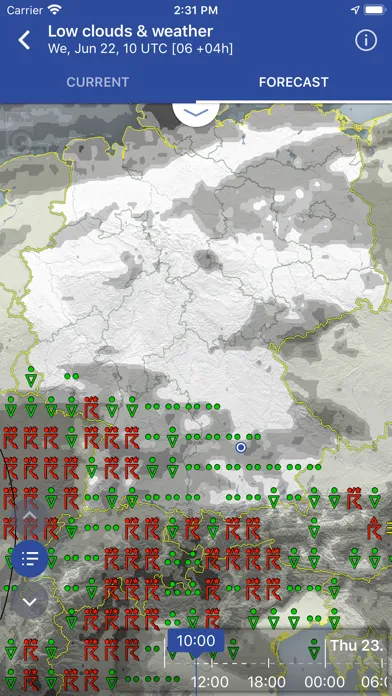 Capturas de pantalla de DWD FlugWetter