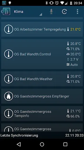 TinyMatic - Homematic CCU App Ekran Görüntüleri