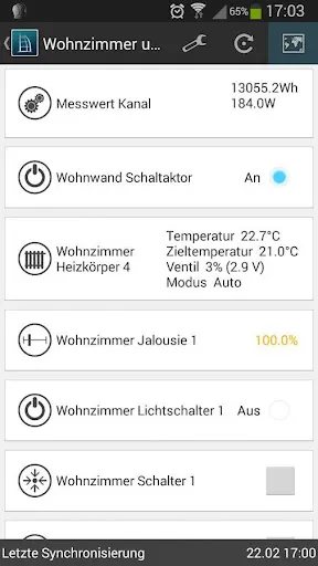 TinyMatic - Homematic CCU App Ekran Görüntüleri