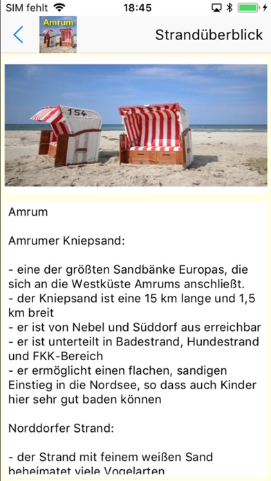 Amrum Urlaubs App应用截图
