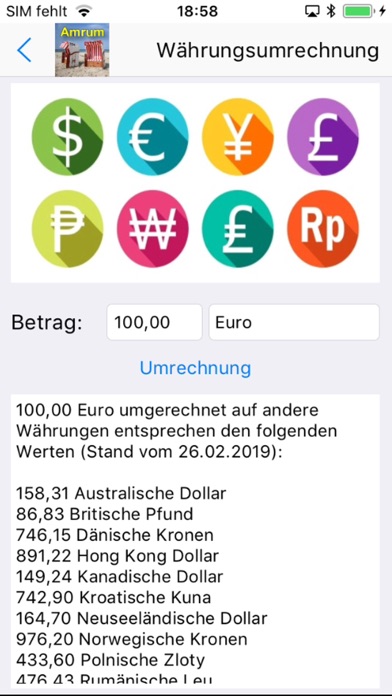 Amrum Urlaubs App应用截图