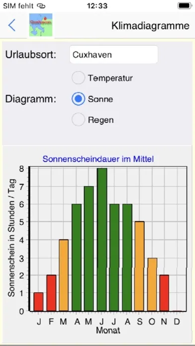 Cuxhaven App für den Urlaub Screenshots