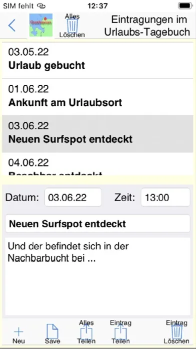Cuxhaven App für den Urlaub Screenshots