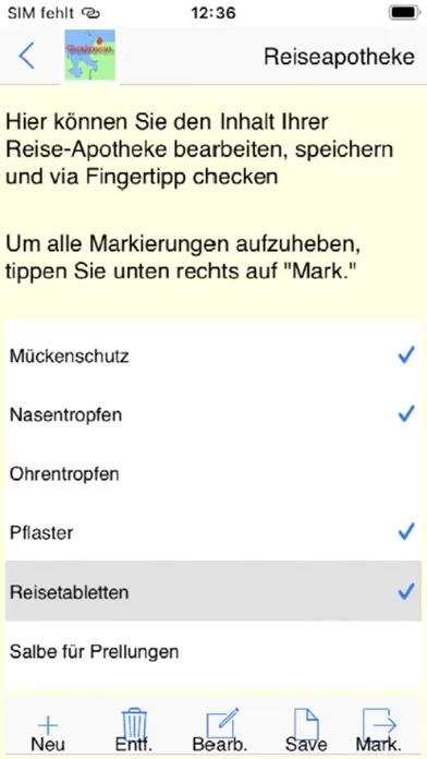 Cuxhaven App für den Urlaub Screenshots