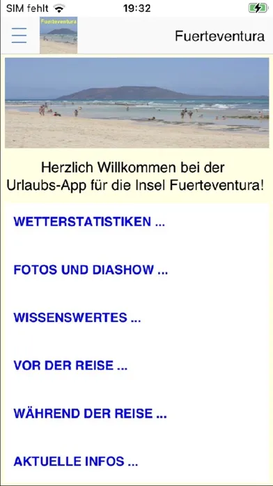 Fuerteventura Urlaubs App应用截图