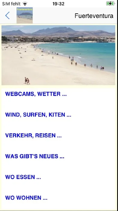 Fuerteventura Urlaubs App应用截图