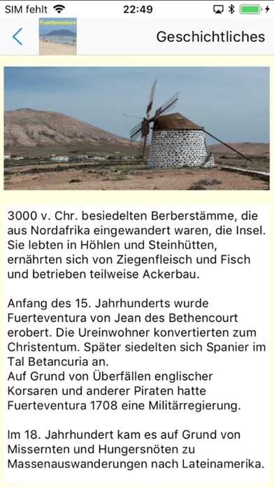 Fuerteventura Urlaubs App应用截图
