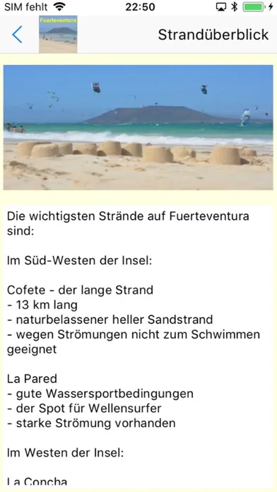 Fuerteventura Urlaubs App应用截图