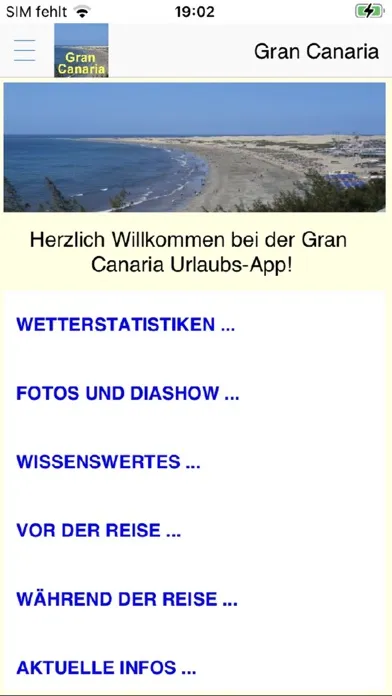 Gran Canaria Urlaubs App स्क्रीनशॉट
