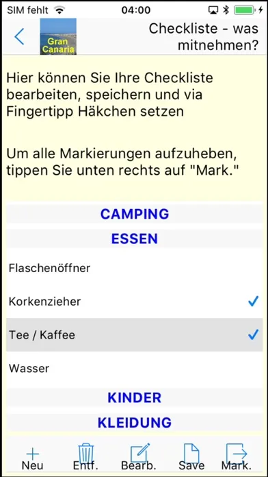 Gran Canaria Urlaubs App स्क्रीनशॉट