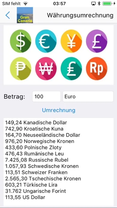 Gran Canaria Urlaubs App स्क्रीनशॉट