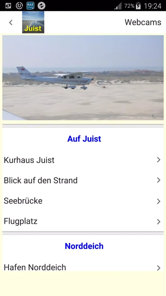 Juist Ekran Görüntüleri