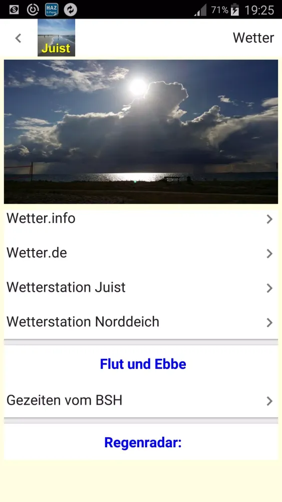 Juist Ekran Görüntüleri