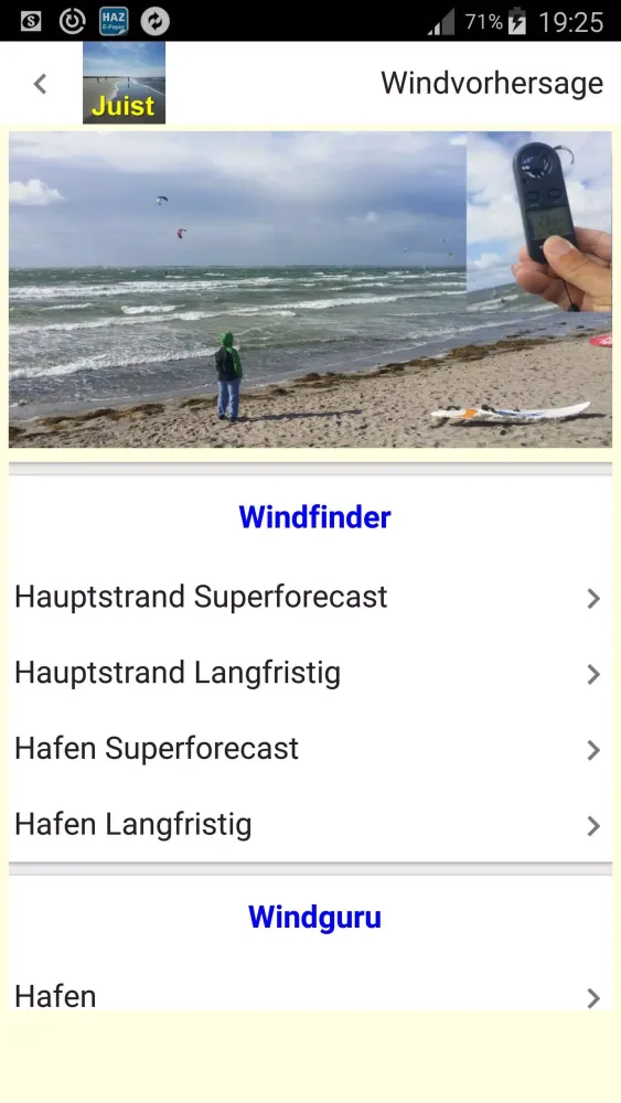 Juist Ekran Görüntüleri
