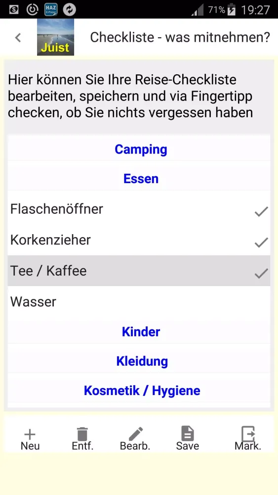 Juist Ekran Görüntüleri
